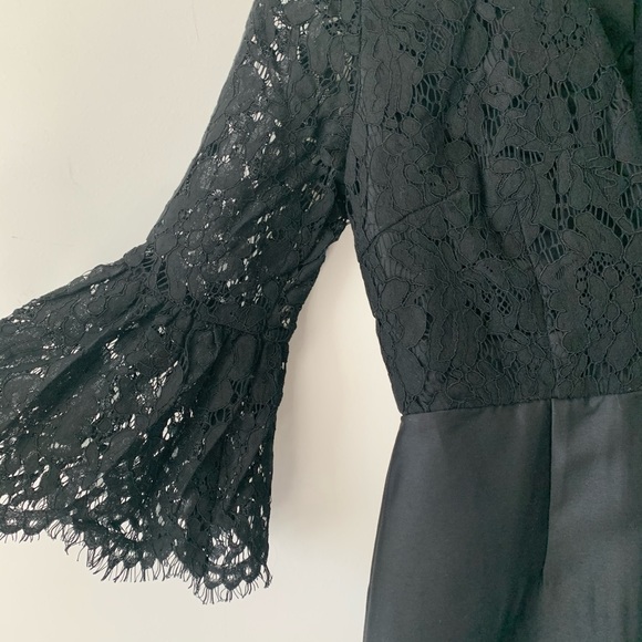 Mustard Seed Black Lace Party Dress - Picture 2 of 5